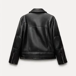 【ZARA】Leather Effect Jacket Zara | Jackets & Coats | Zw Collection Leather Effect Jacket Xs
